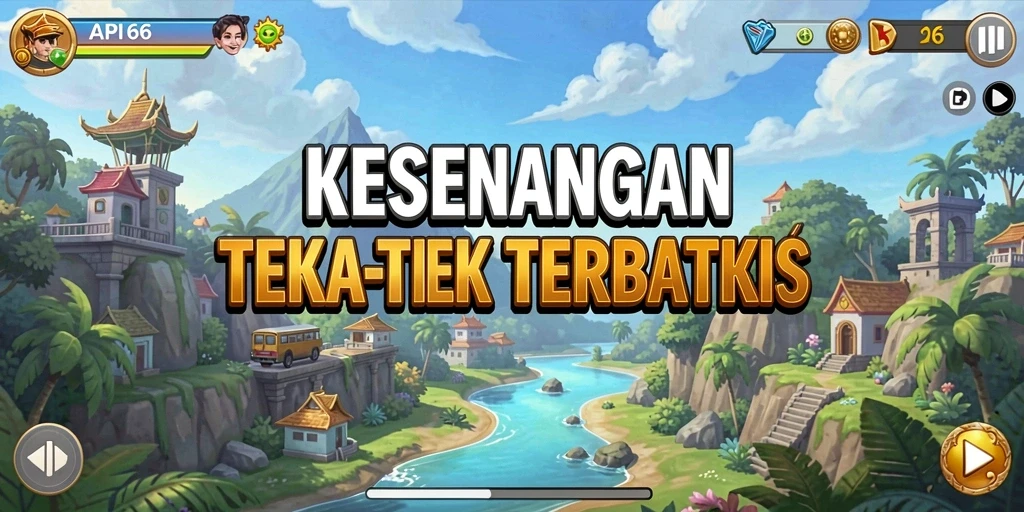 Tangkapan layar API66 menampilkan gameplay Puzzle yang seru dan menantang.