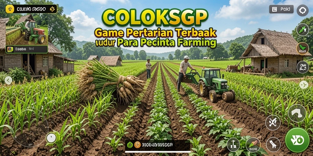 Screenshot gameplay COLOKSGP menampilkan aktivitas pertanian seru.
