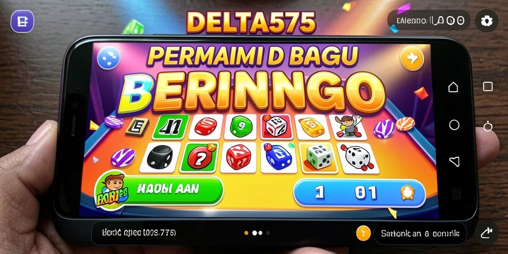 Tangkapan layar gameplay DELTA575 yang menampilkan momen seru Bingo.