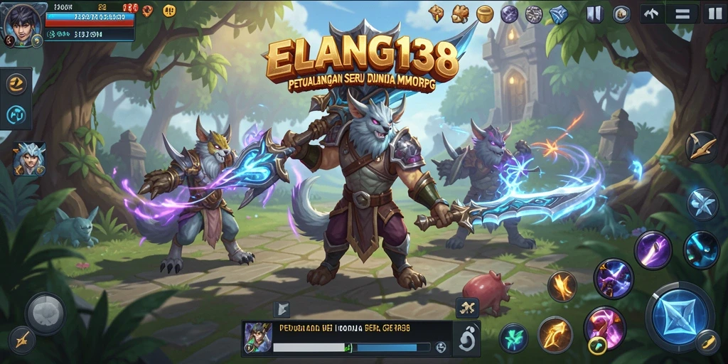 Gameplay seru di ELANG138, eksplorasi dunia MMORPG.