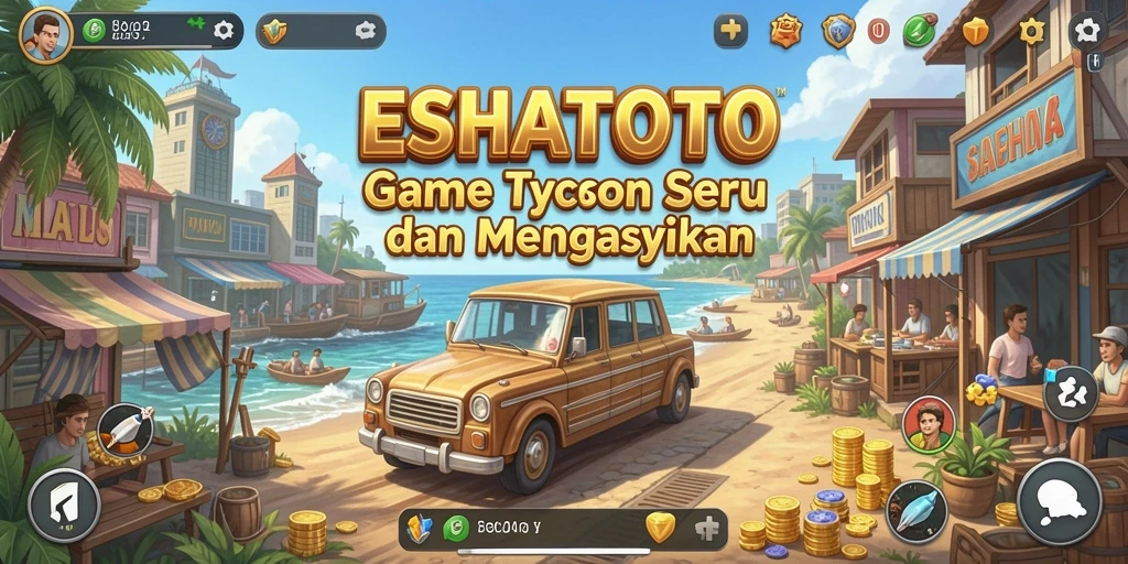 Tampilan gameplay ESHATOTO yang menegangkan dalam strategi Tycoon.