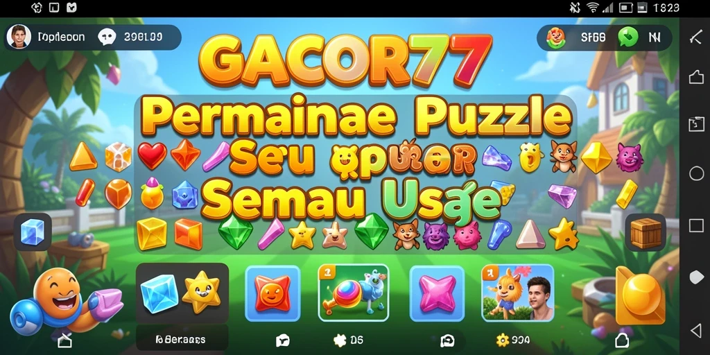 GACOR77 menampilkan gameplay Puzzle yang seru dan menantang.