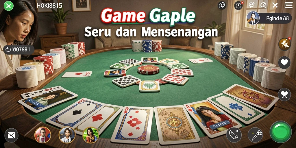 Tampilan gameplay seru dan menarik dari HOKI8815