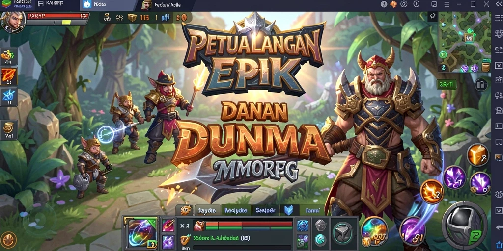 Tampilan menarik dari gameplay KAKRP yang mengasyikkan.