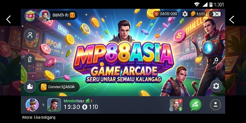 Screenshot MPO88ASIA menampilkan aksi seru dalam gameplay Arcade.
