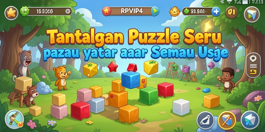Tampilan gameplay RPVIP4 yang menantang dan menarik.