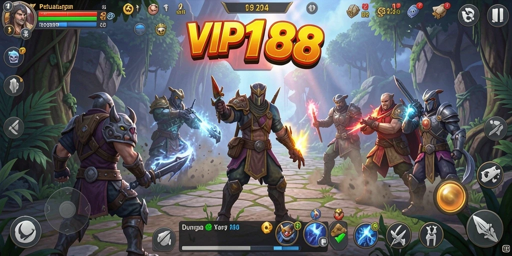 Gameplay petualangan yang penuh tantangan dan eksplorasi.