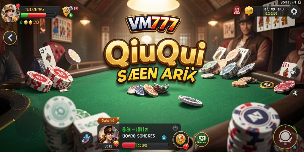 Screenshot dari gameplay seru QiuQiu di VM777.