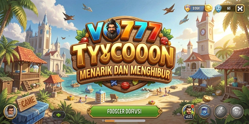 Tampilan menarik dari gameplay VO777 dengan elemen Tycoon yang unik.